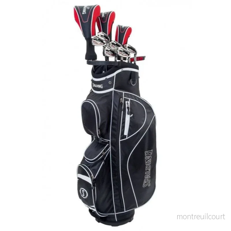 Golfset - Spalding SX35 Herr Vänster Grafit med Vagnbag
