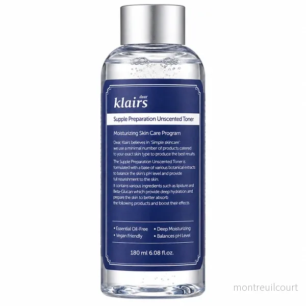 Klairs Supple Preparation Unscented Toner 180ml