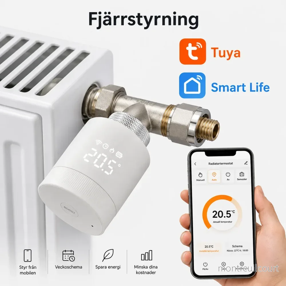 Smart Wi-Fi Radiatortermostat - Bild 2
