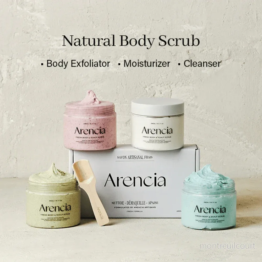 Arencia Fresh Cloud Scrub White Tea & Neroli 260g - Bild 2