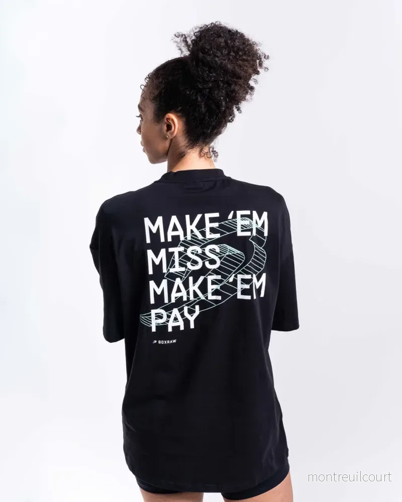 BOXRAW T-shirt Make ’Em Miss BOXRAW T-shirt Make ’Em Miss