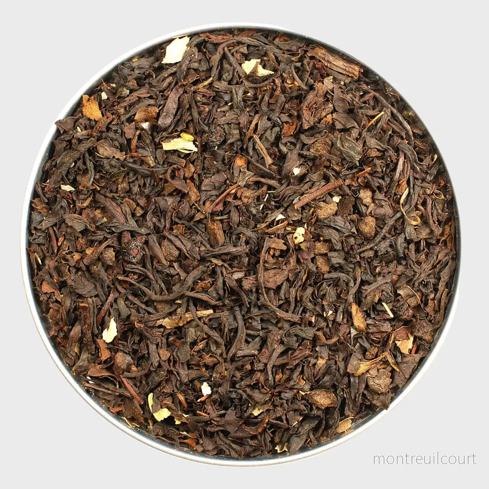 Premium Svart Te - Svarta Vinbär - 100 g - Bild 2