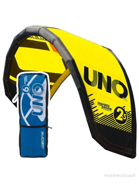 Ozone Uno V2 6 m2 kite med V4 bom Ozone Uno V2 6 m2 kite med V4 bom