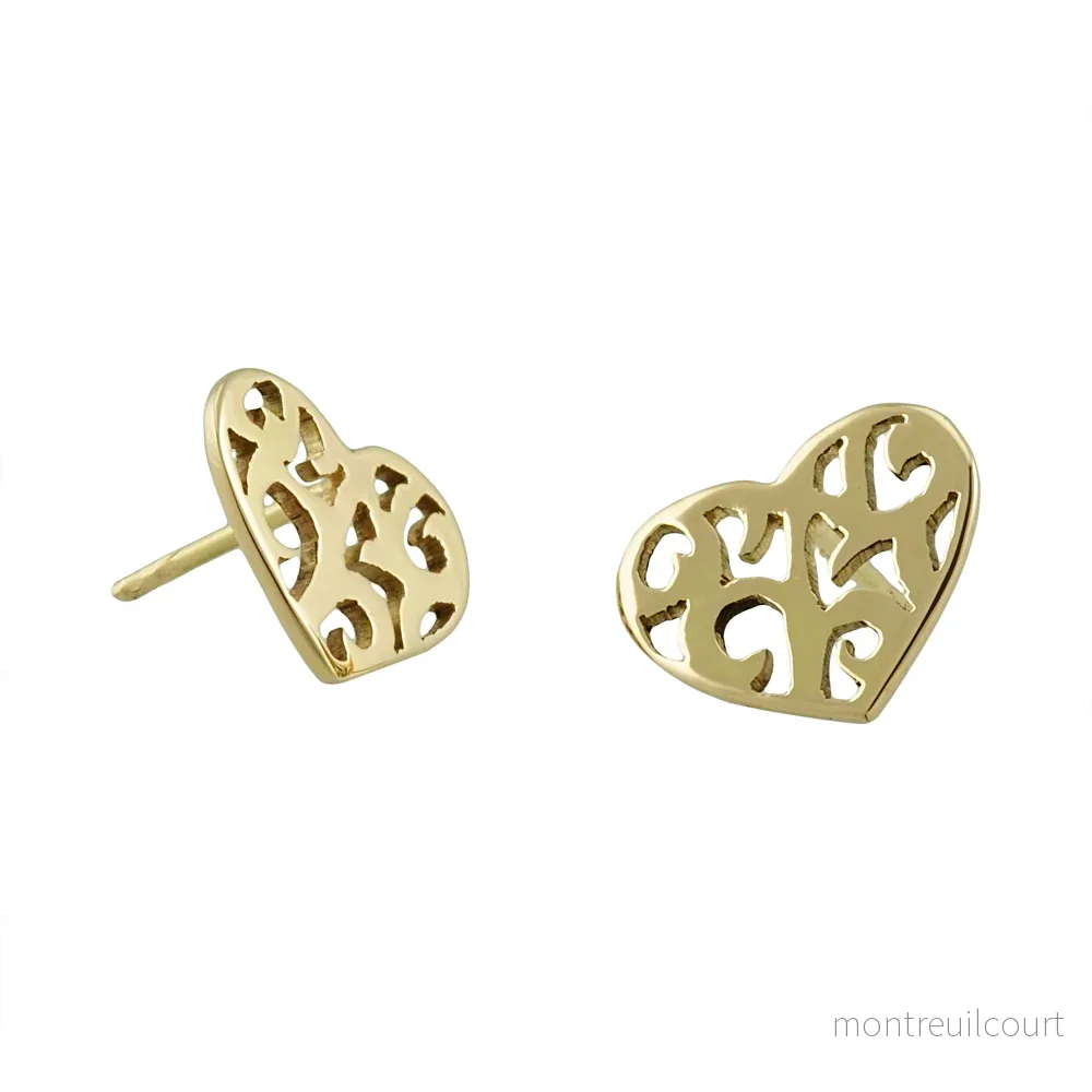 Camilla Mustikka Taggig örhängen stift 18K guld Camilla Mustikka Taggig örhängen stift 18K guld