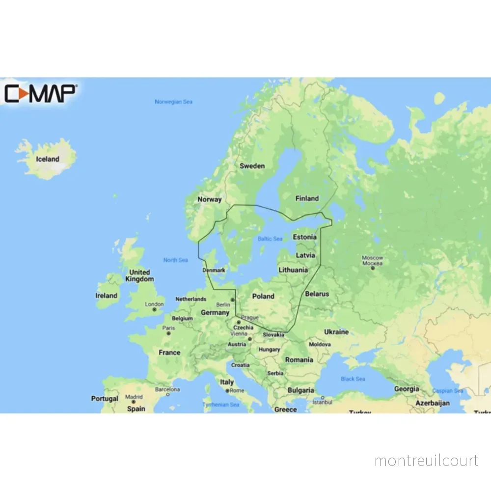 C-MAP REVEAL Baltic Sea & Denmark C-MAP REVEAL Baltic Sea & Denmark