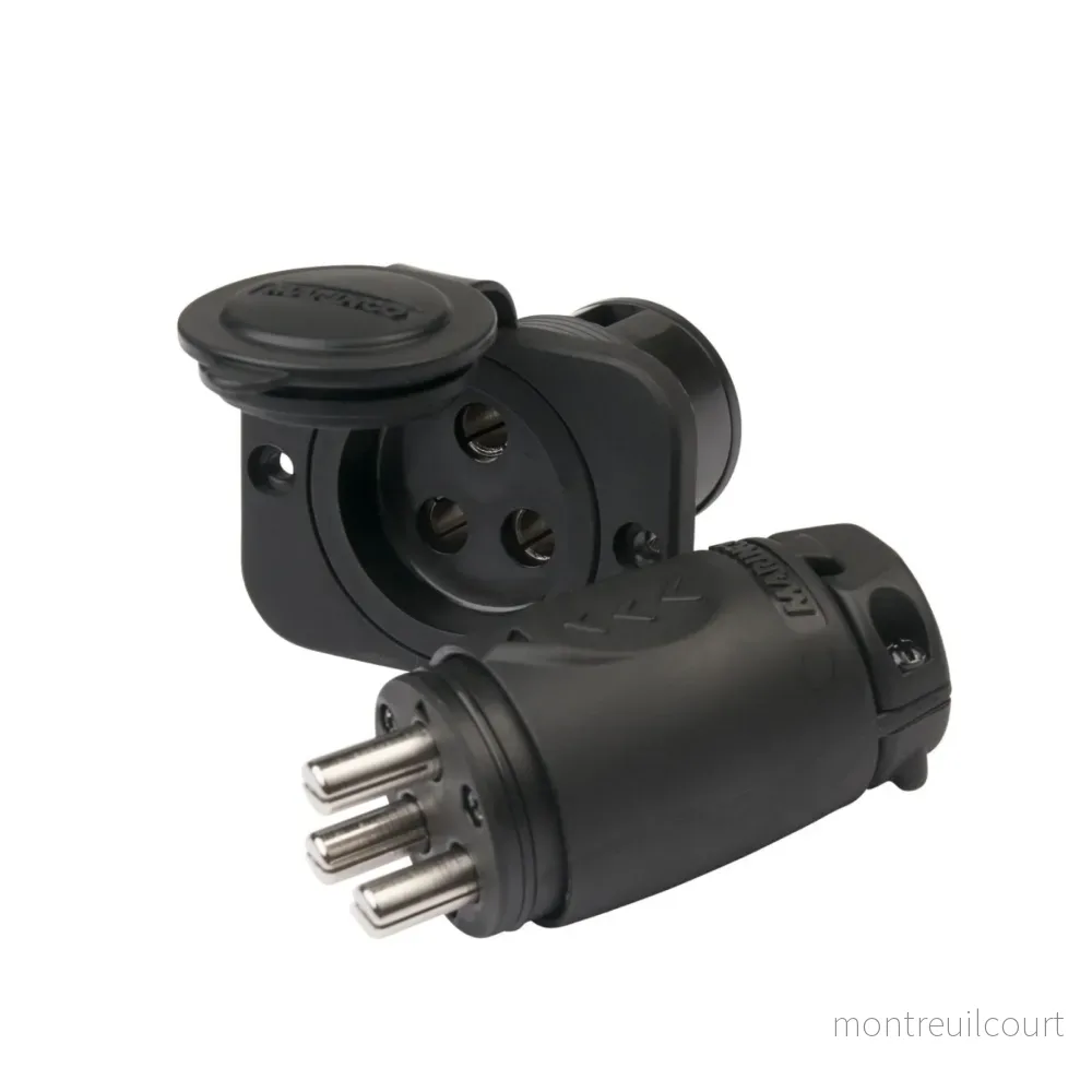 Marinco Trollingmotor Uttag och kontakt 3x 8-13 70A