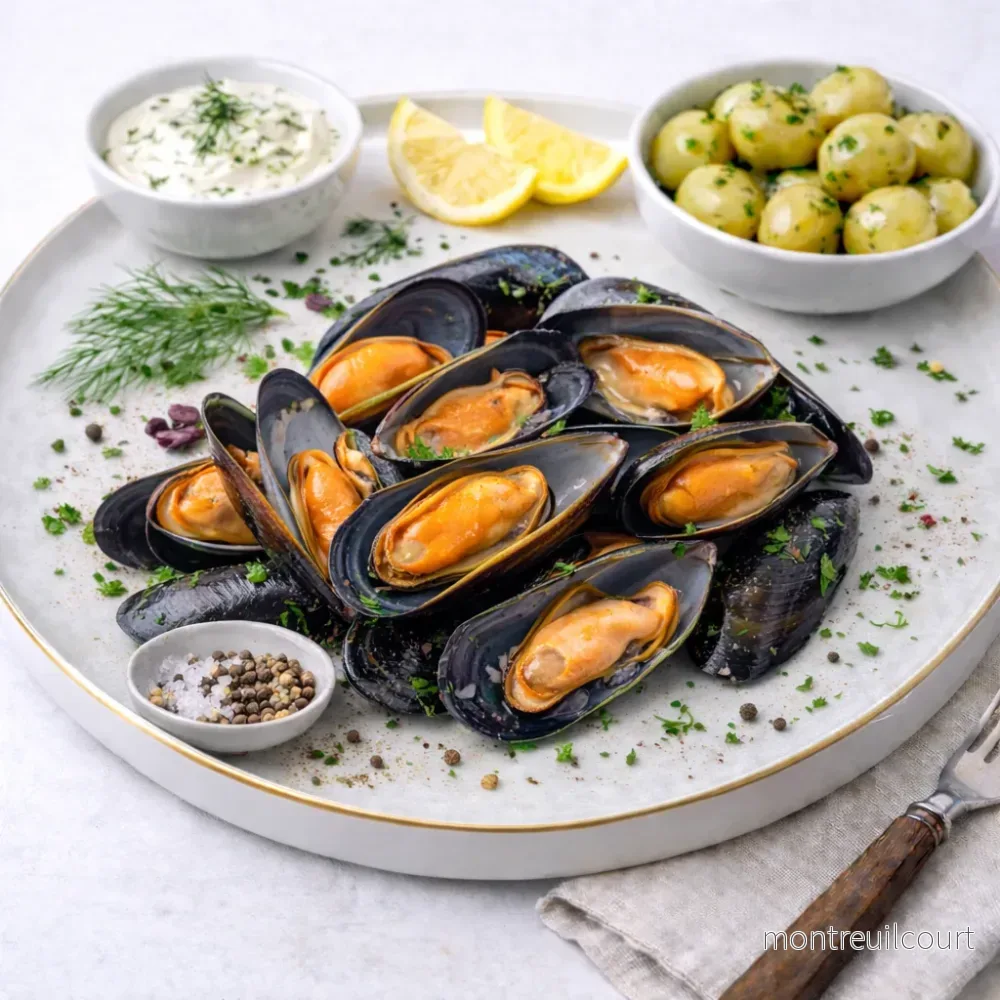 Frysta Blåmusslor