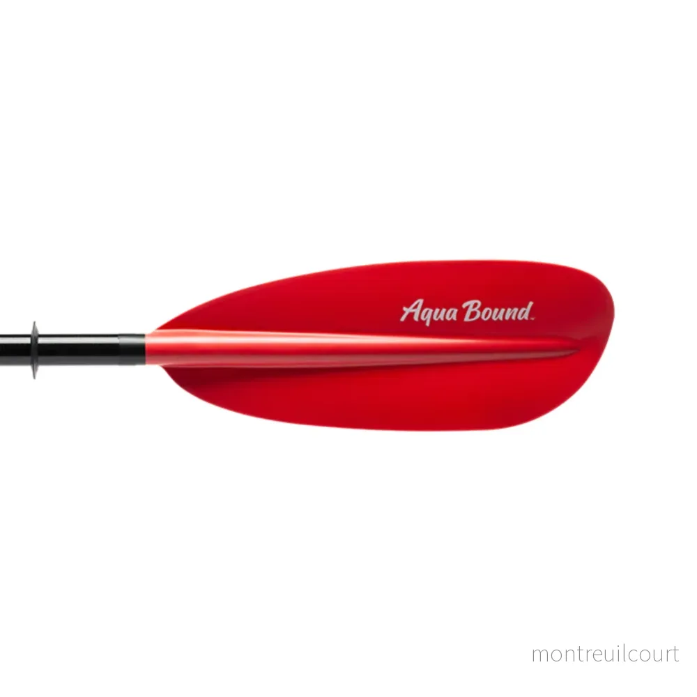 Aqua Bound StingRay Fiberglass Snap 2pc Sunset Red 220 Kajakpaddel - Bild 3