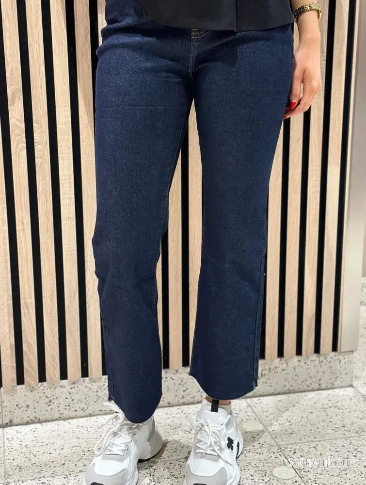 COSY HOUSE – FLARED JEANS Y6306T# – DARK BLUE DENIM COSY HOUSE – FLARED JEANS Y6306T# – DARK BLUE DENIM