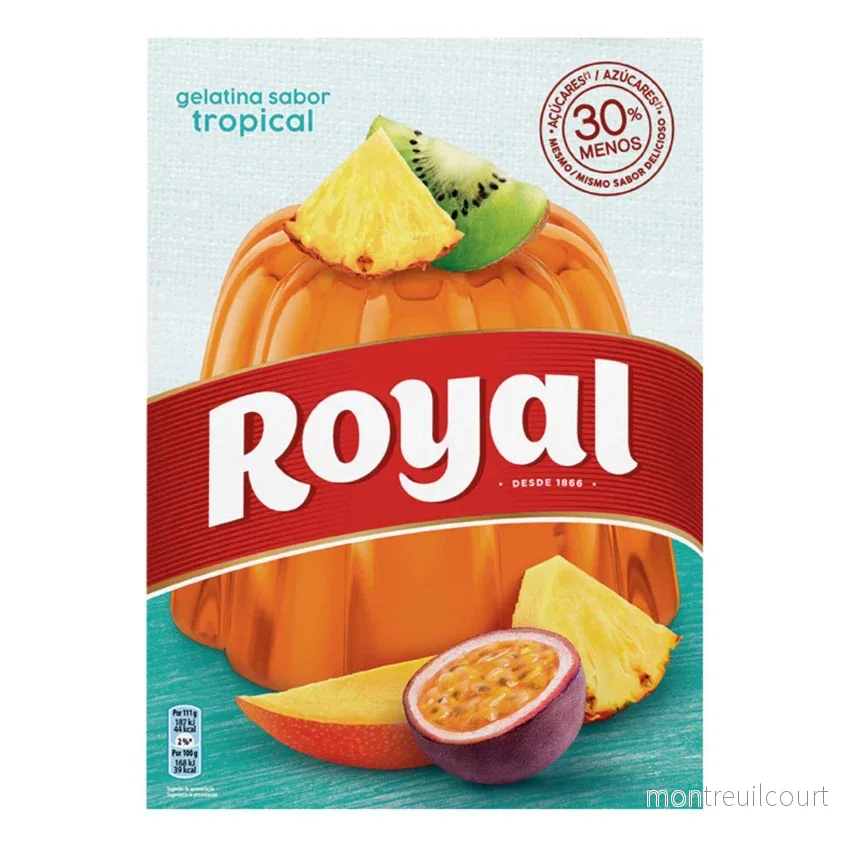Gelatina Tropical / Tropical Gelatin – Royal (114g – 2x57g)