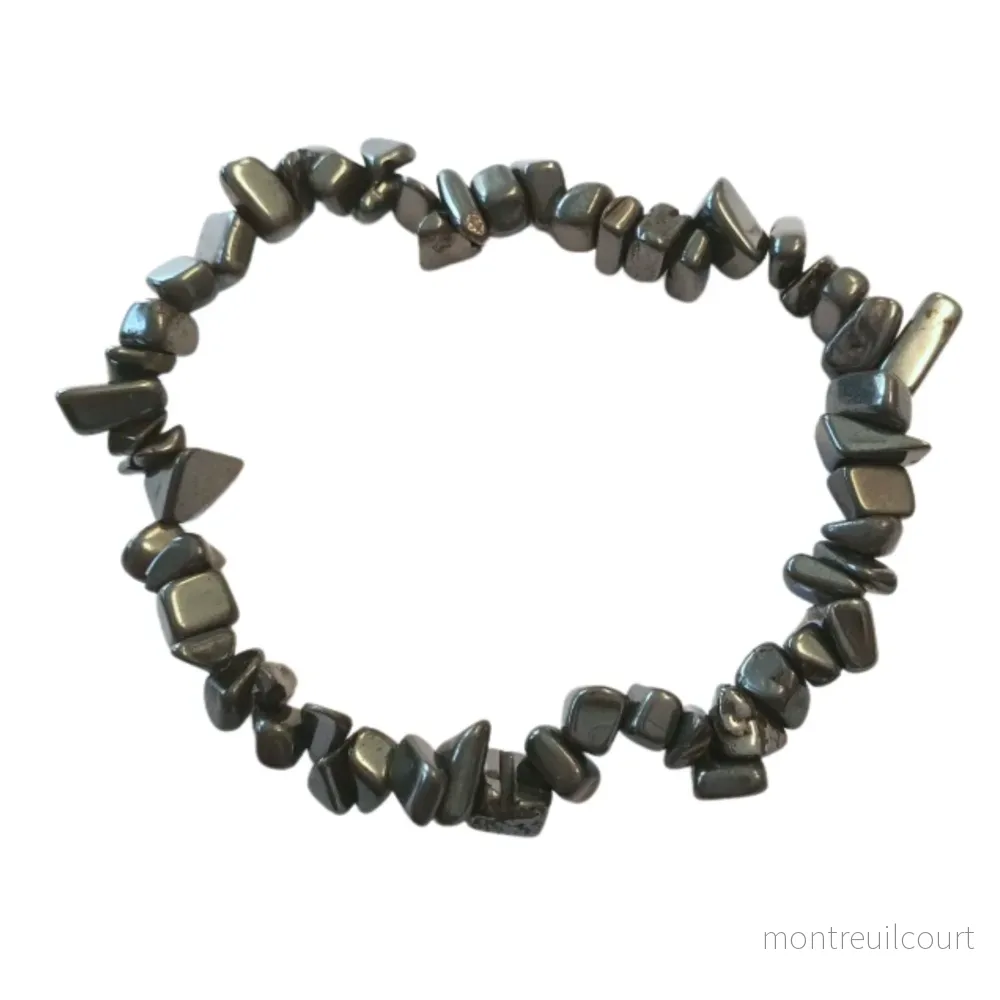 Armband stenchips – Hematit Armband stenchips – Hematit