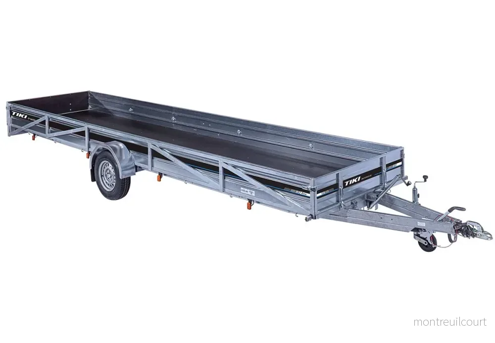 Tiki CP650-RB PRIME Bromsad Släpvagn 1600kg