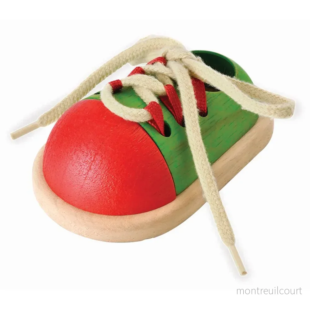 PlanToys Sko med snören +3 år PlanToys Sko med snören +3 år