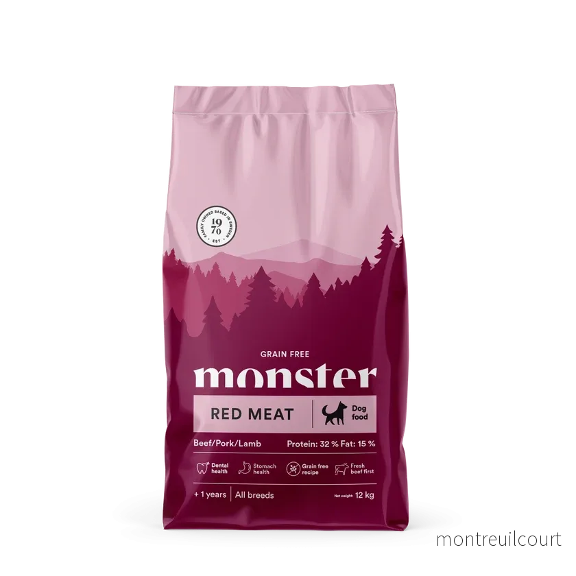 Monster Dog Grain Free Adult Red Meat - Bild 2