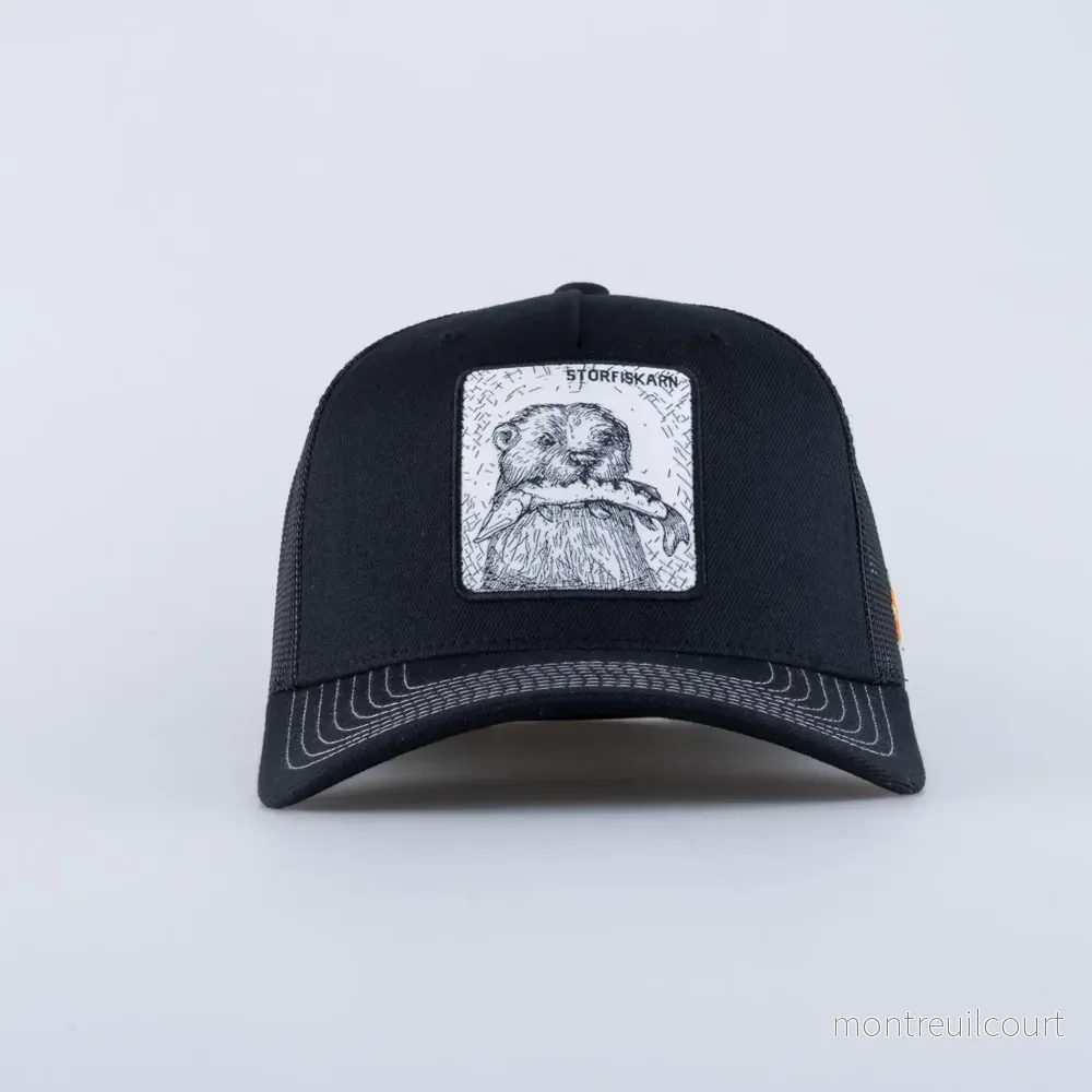 SQRTN Storfiskarn Trucker Keps - Hooked Black - Bild 2