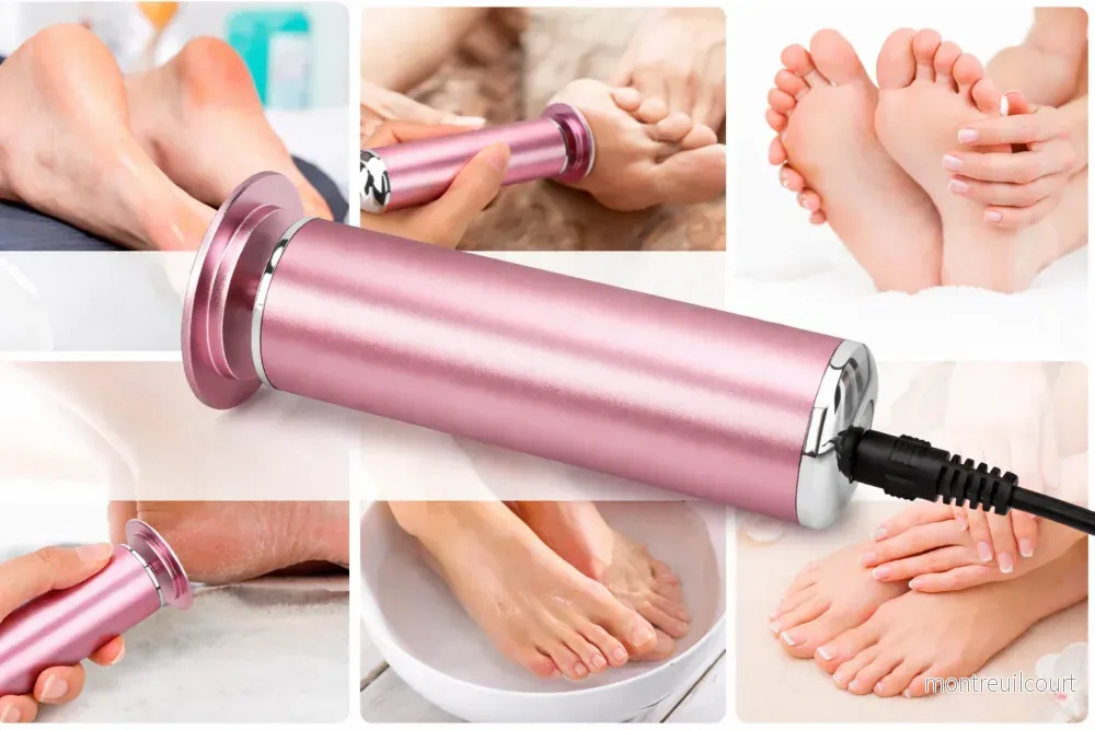 SmoothHeel™ Elektrisk fotfil och nagelfil 2-i-1 - Bild 3