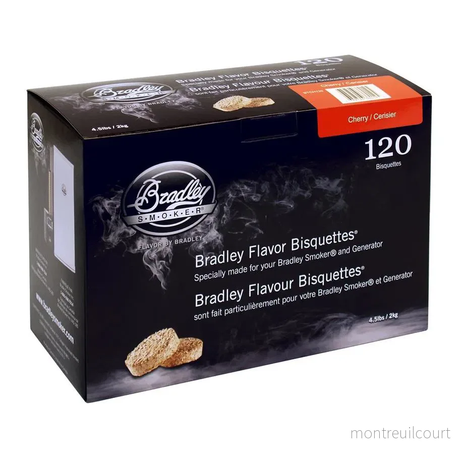 Bradley Rökbriketter Körsbär 120-pack