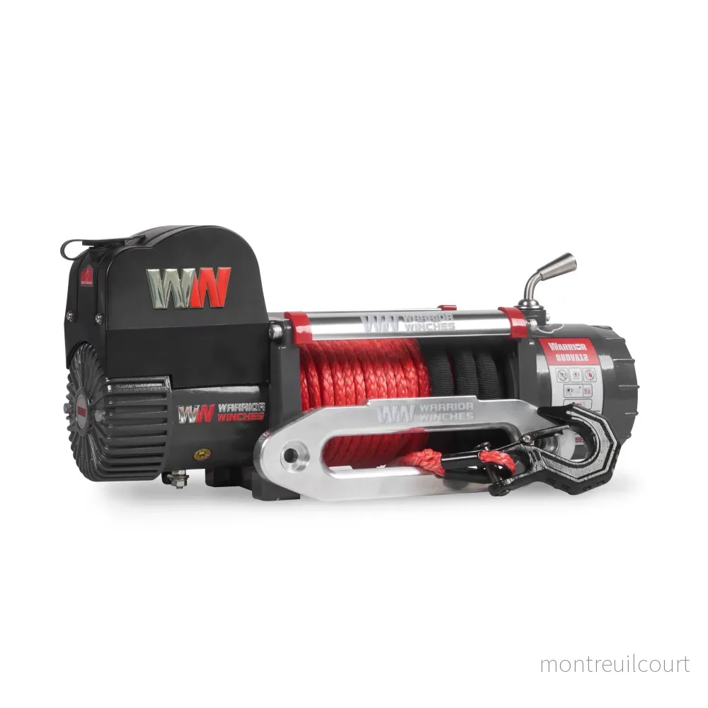 Warrior Winches Samurai 8000 Elektrisk Vinsch 12V Syntetlina Warrior Winches Samurai 8000 Elektrisk Vinsch 12V Syntetlina