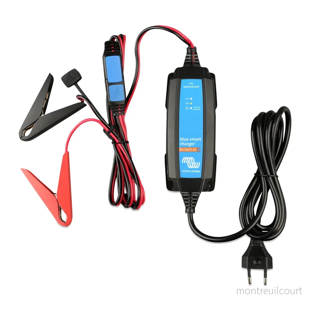 Victron Energy Blue Smart IP65 Laddare, 12V/6V 1,1A med Bluetooth Victron Energy Blue Smart IP65 Laddare, 12V/6V 1,1A med Bluetooth