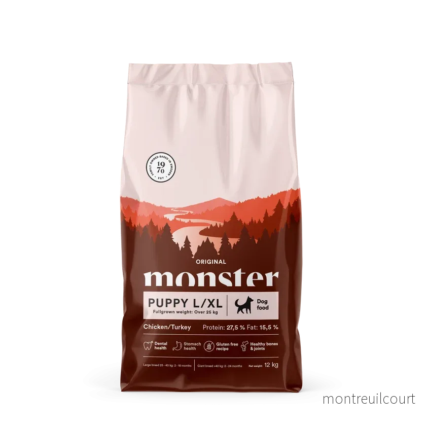 Monster Original Puppy Large Chicken & Turkey