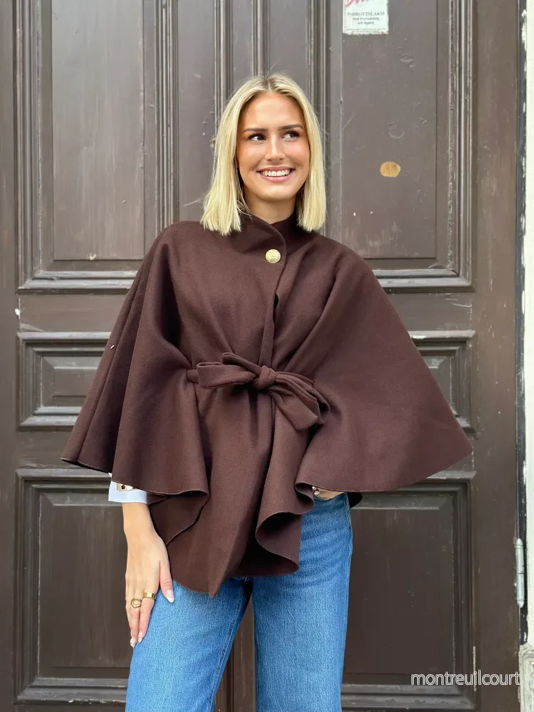 COSY HOUSE – PONCHO – BRUN