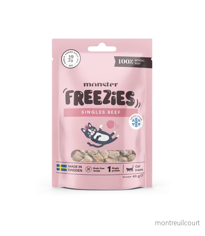 Monster Cat Treats Freezies Beef 45g Monster Cat Treats Freezies Beef 45g