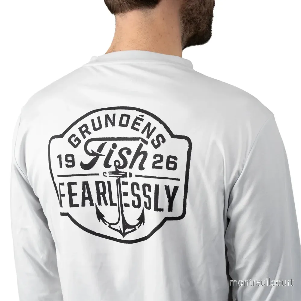 Grundéns Fish Fearlessly LS Tech Tee Tröja - Bild 2