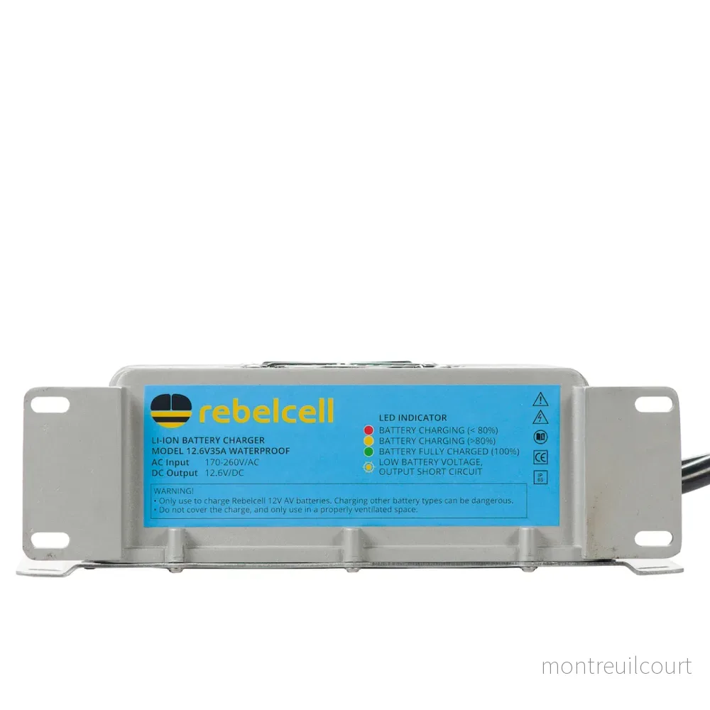 Rebelcell 12.6V35A Li-ion Charger Waterproof - Bild 2