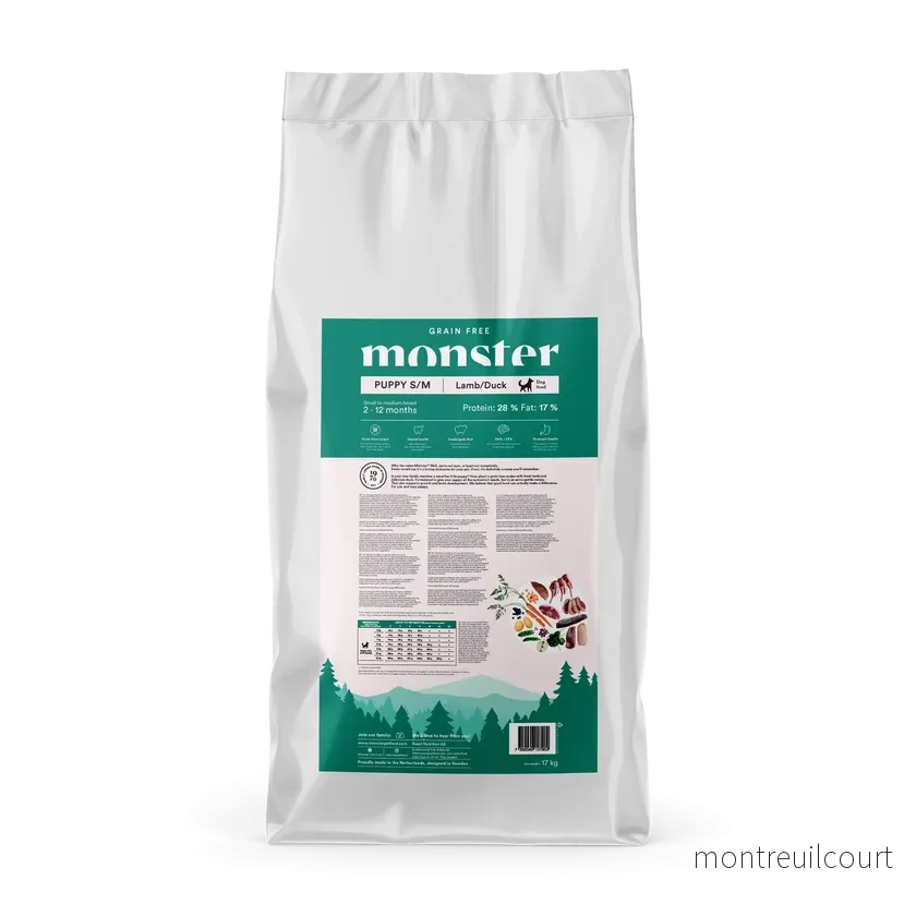 Monster Dog Grain Free Puppy All Breed Lamb & Duck 12kg - Bild 3
