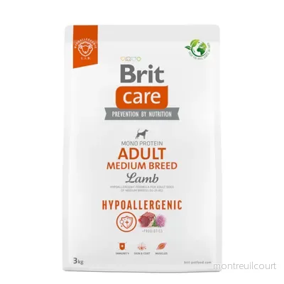 Brit Care Dog Hypoallergenic Adult Medium Breed Lam & Ris Brit Care Dog Hypoallergenic Adult Medium Breed Lam & Ris