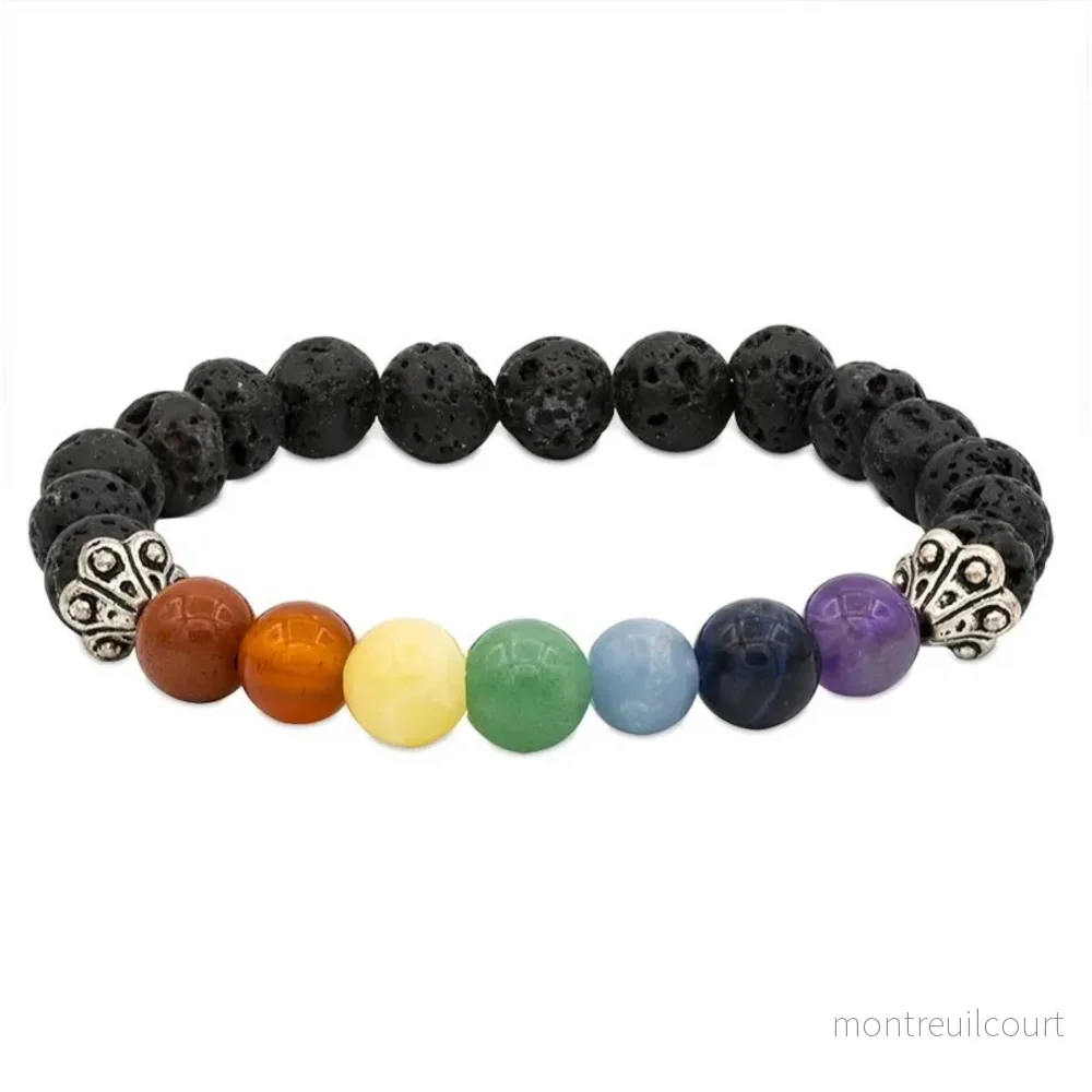 Chakra-armband – Lavasten Chakra-armband – Lavasten