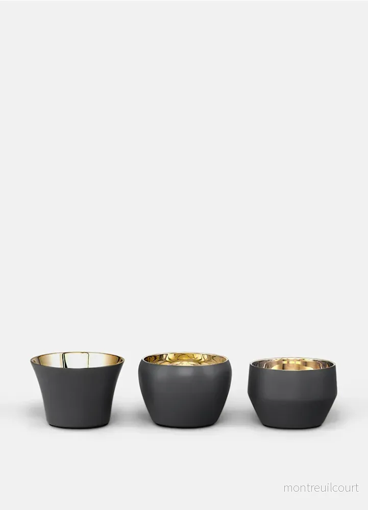 Kin Mörkgrå – set om 3 Kin Mörkgrå – set om 3
