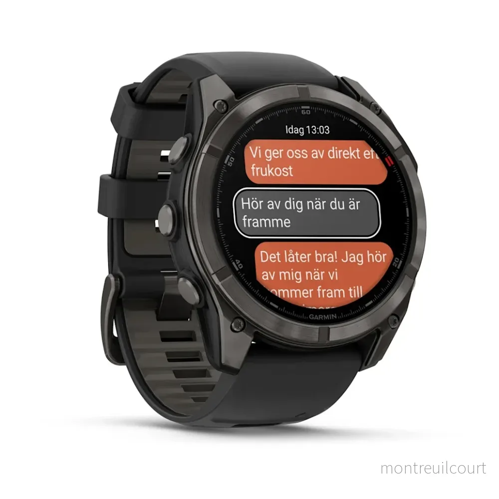 Garmin fenix 8 Pro – 51 mm Amoled Sapphire DLC-Titan - Bild 2
