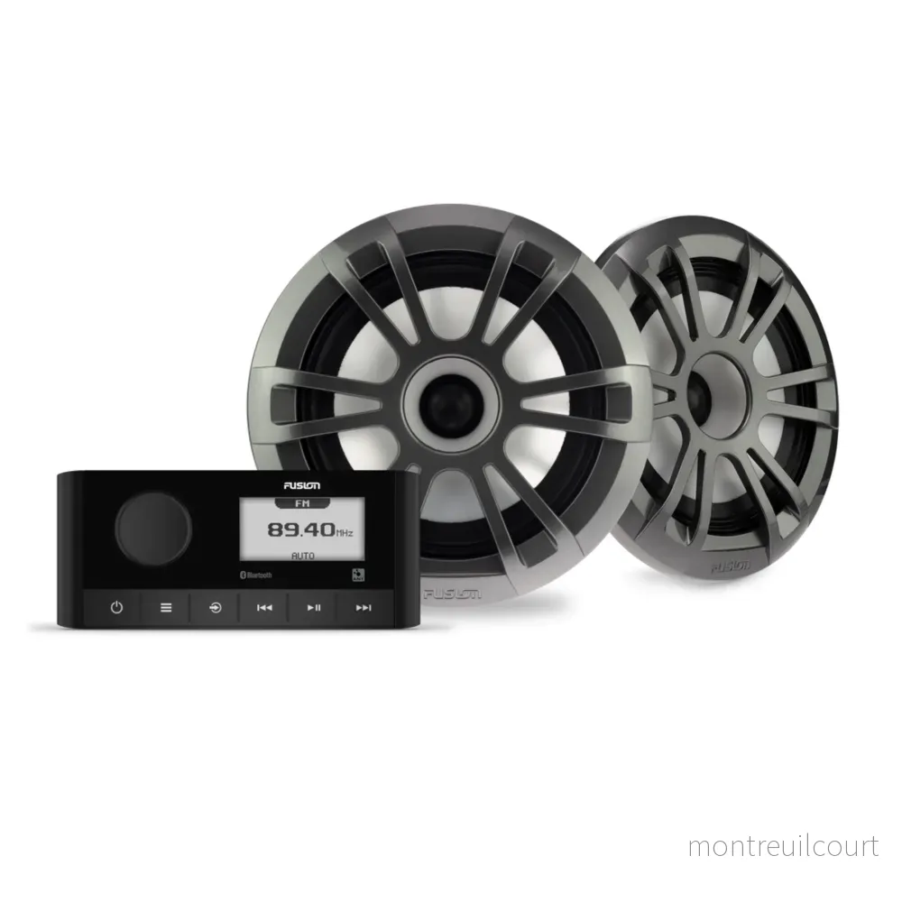Fusion stereo- och högtalarpaket, paket med MS-RA60 och EL Sports-högtalare Fusion stereo- och högtalarpaket, paket med MS-RA60 och EL Sports-högtalare