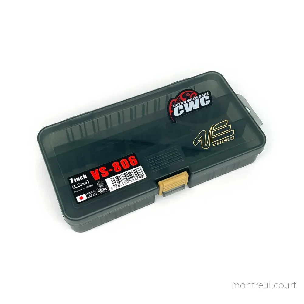 Meiho Versus Worm Type Box Black Meiho Versus Worm Type Box Black