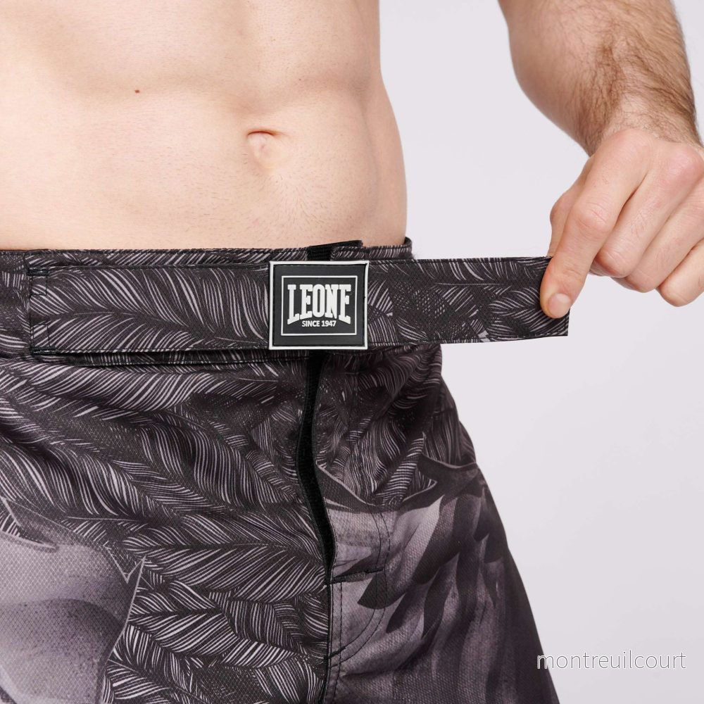 Leone 1947 MMA Shorts Raven Herr AB956 – Lätta & Slitstarka Shorts i FLAG-seriens Unika Design - Bild 2