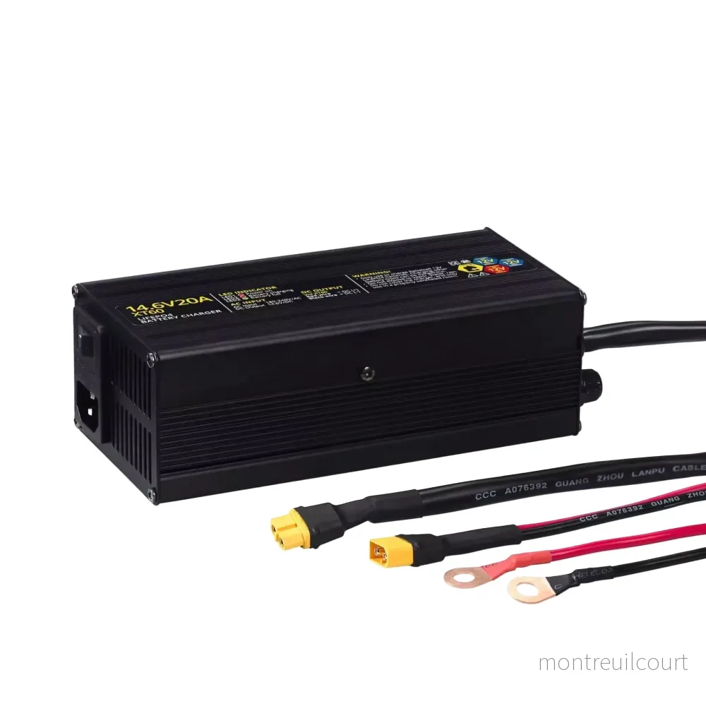 Rebelcell 14.6V20A XT60 LiFePO4 Batteriladdare - Bild 2